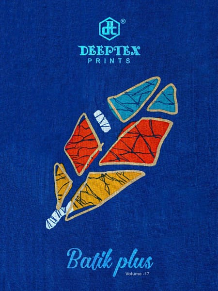 Deeptex dress material batik print vol 17