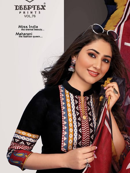 Deeptex Dress Material Miss India Vol 76